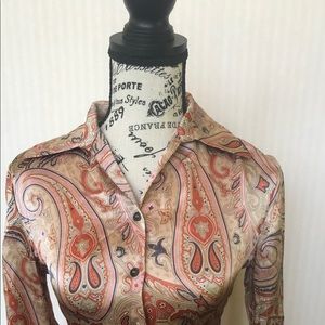 Kasper new with tags size 2 petite blouse